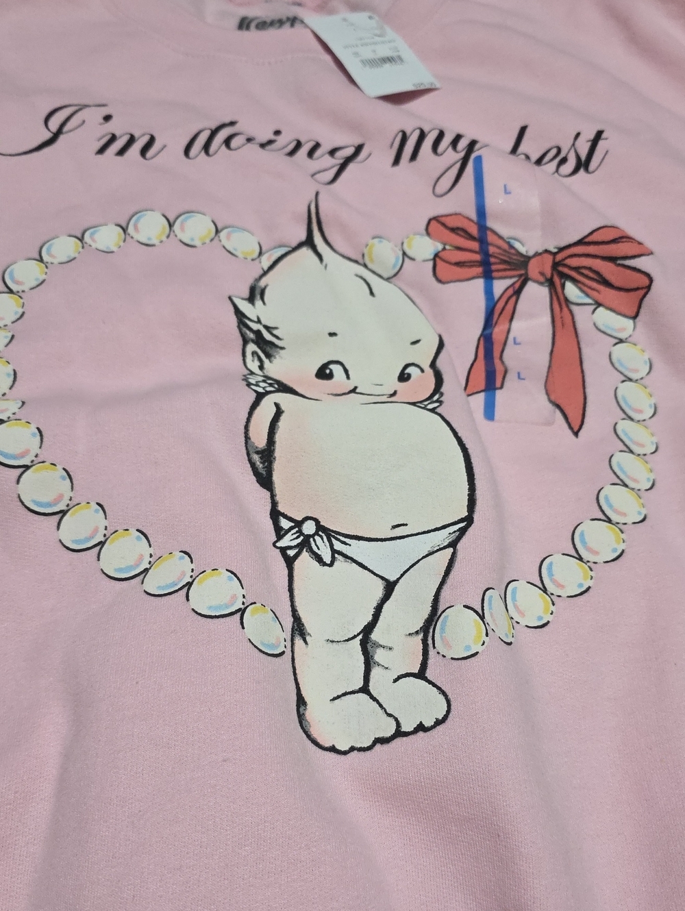NWT Kewpie Pullover sweatshirt- Large - Picture 4 of 6